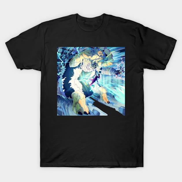 Sanji kicks T-Shirt by BeragonRe